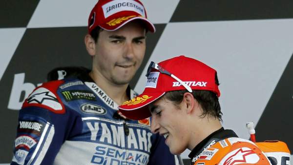 Jorge Lorenzo y Marc Márquez Jorge Lorenzo y Marc Márquez