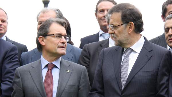 Mas y Rajoy Mas y Rajoy