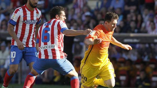 Arda, Koke y Messi Arda, Koke y Messi