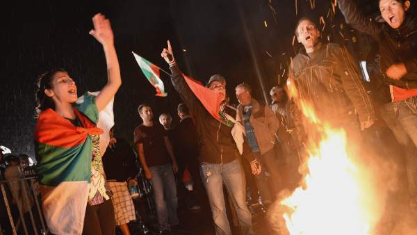 Protestas en Bulgaria Protestas en Bulgaria