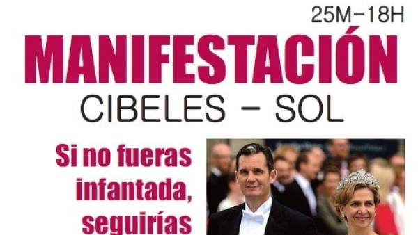 Cartel de la Manifestación del 25-M Cartel de la Manifestación del 25-M
