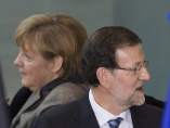 Merkel y Rajoy