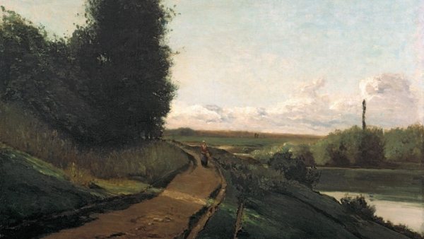 'Las orillas del Marne', 1864 'Las orillas del Marne', 1864