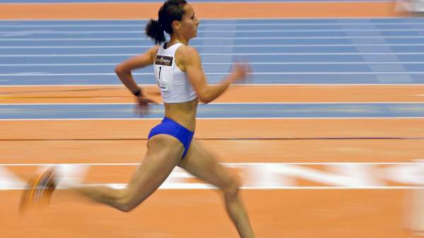 La atleta cántabra Iris Fuentes-Pila La atleta cántabra Iris Fuentes-Pila