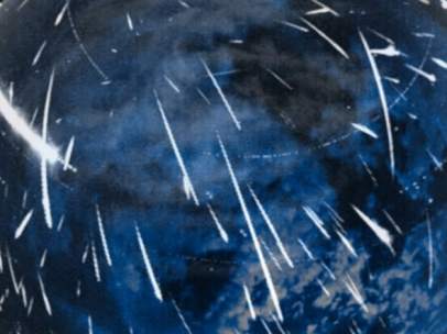Lluvia de meteoritos