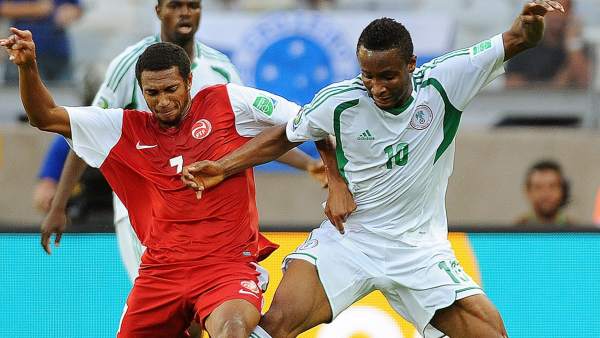 Encuentro entre Tahití y Nigeria en la Copa Confederaciones Encuentro entre Tahití y Nigeria en la Copa Confederaciones