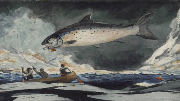 'A Good Pool, Saguenay River', 1895 'A Good Pool, Saguenay River', 1895