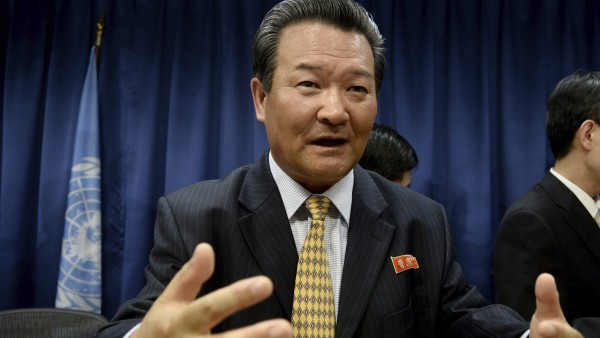 El embajador norcoreano ante la ONU El embajador norcoreano ante la ONU