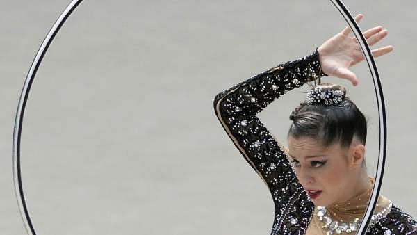 La gimnasta leonesa Carolina Ruiz, durante los Nacionales de 2013 La gimnasta leonesa Carolina Ruiz, durante los Nacionales de 2013