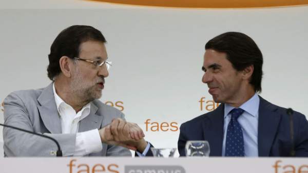 Rajoy y Aznar Rajoy y Aznar