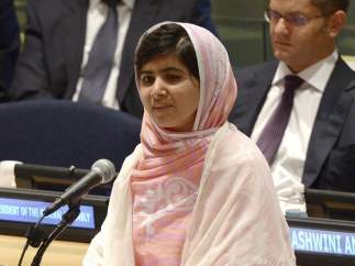 Homenaje a Malala en la ONU