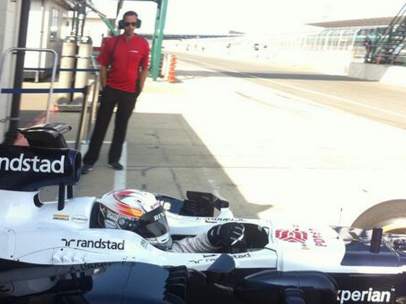 Juncadella prueba el Williams en Silverstone