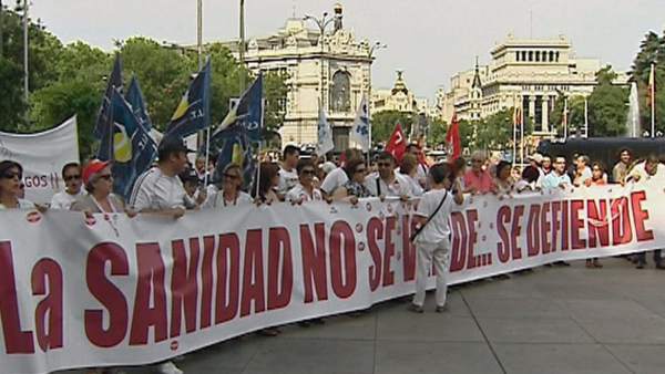 Manifestación por la Sanidad en Madrid Manifestación por la Sanidad en Madrid
