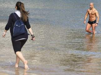 Paseo por la playa