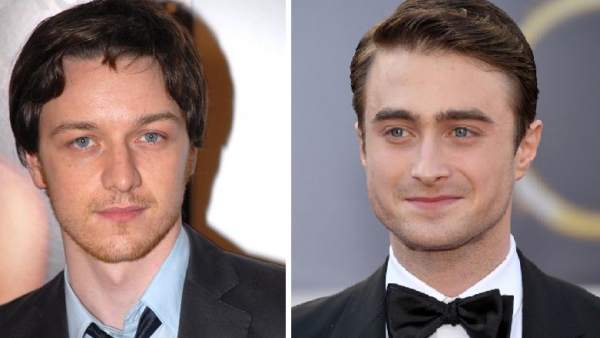 James McAvoy y Daniel Radcliffe James McAvoy y Daniel Radcliffe