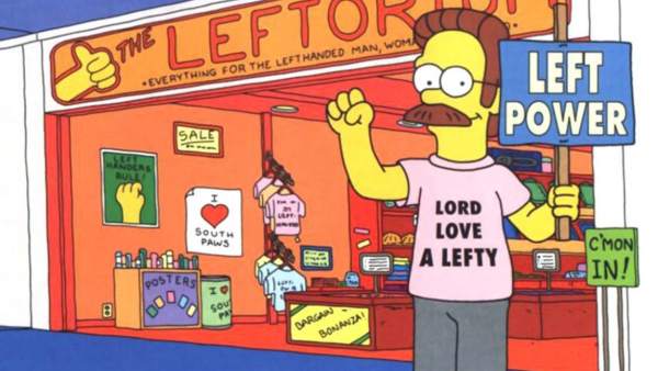 Leftorium de Ned Flanders Leftorium de Ned Flanders