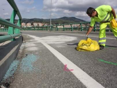 Accidente de tráfico en Pallejà (Barcelona).