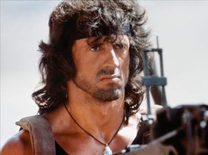 Sylvester Stallone como Rambo