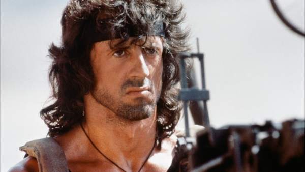 Sylvester Stallone como Rambo Sylvester Stallone como Rambo