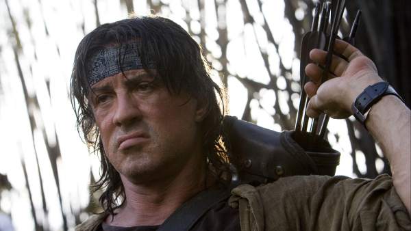 Sylvester Stallone como Rambo Sylvester Stallone como Rambo