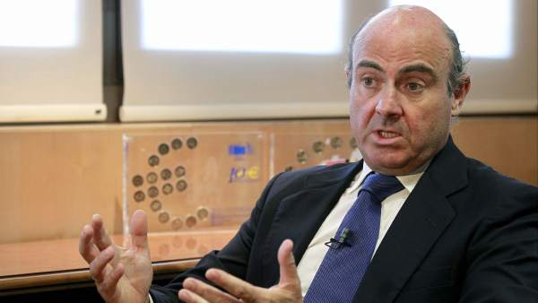 El ministro de Economía y Competitividad, Luis de Guindos El ministro de Economía y Competitividad, Luis de Guindos