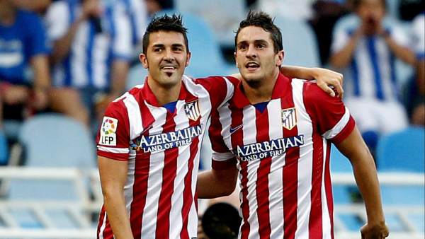 David Villa y Koke Resurrección David Villa y Koke Resurrección