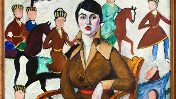 'Portrait of a Lady in an Armchair', 1913 'Portrait of a Lady in an Armchair', 1913