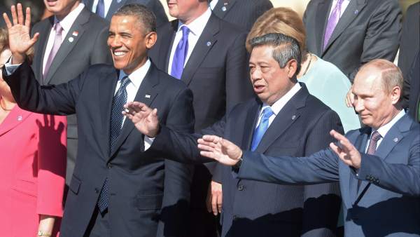Obama y Putin en la cumbre del G20 Obama y Putin en la cumbre del G20