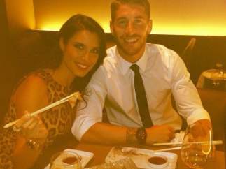 Sergio Ramos y Pilar Rubio
