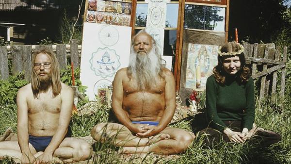 'Aare and Julia visiting Rama in early 1970s' 'Aare and Julia visiting Rama in early 1970s'