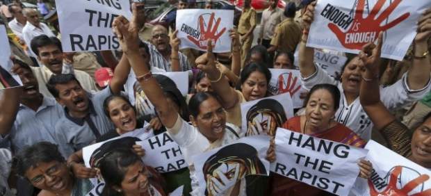 Protesta contra una violación en Bombay