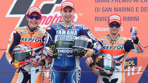 Lorenzo, Márquez y Pedrosa Lorenzo, Márquez y Pedrosa