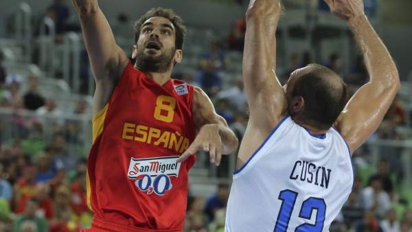 Calderón y Cusin en el Italia - España Calderón y Cusin en el Italia - España