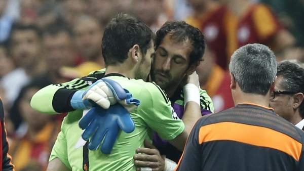 Diego López e Iker Casillas Diego López e Iker Casillas