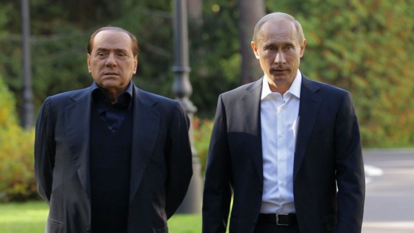 Putin y Berlusconi Putin y Berlusconi