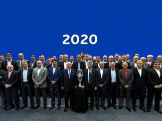 32 federaciones candidatas a ser sede en la Eurocopa 2020