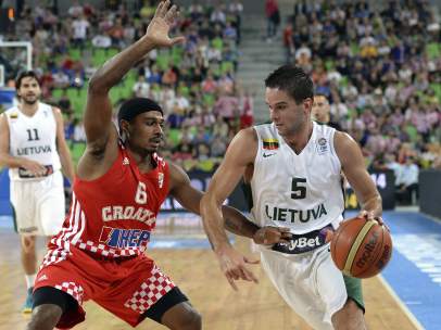 Lituania-Croacia en el Eurobasket 2013