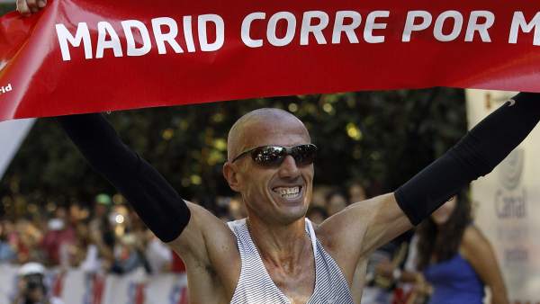 Chema Martínez, ganador de la Madrid Corre por Madrid Chema Martínez, ganador de la Madrid Corre por Madrid