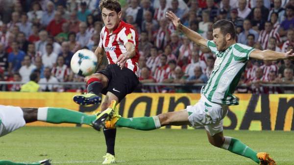 Ibai Gómez, durante el Athletic-Betis Ibai Gómez, durante el Athletic-Betis