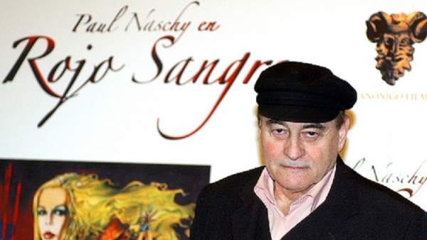 Paul Naschy, durante la presentación de una película Paul Naschy, durante la presentación de una película