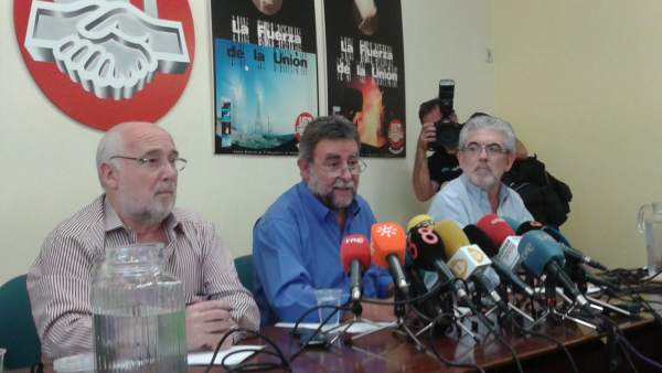 Rueda de prensa de UGT-A Rueda de prensa de UGT-A