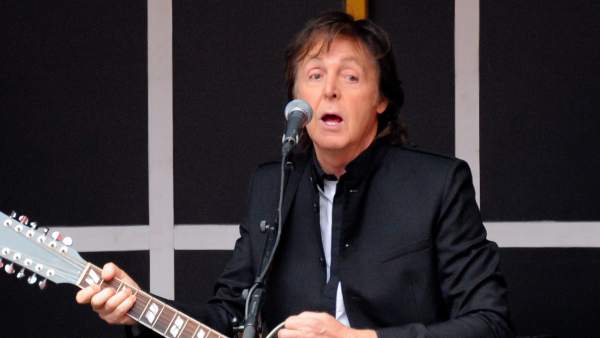 Paul McCartney en el concierto sorpresa de Times Square, Nueva York Paul McCartney en el concierto sorpresa de Times Square, Nueva York