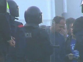 Disturbios en la huelga de Panrico