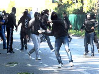 Protestas anti gay en Montenegro
