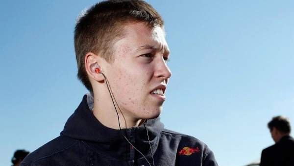 El ruso Daniil Kvyat El ruso Daniil Kvyat