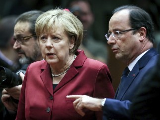 Merkel y Hollande