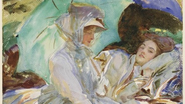'Simplon Pass: Reading', about 1911 'Simplon Pass: Reading', about 1911