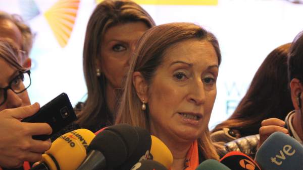 La ministra Ana Pastor La ministra Ana Pastor
