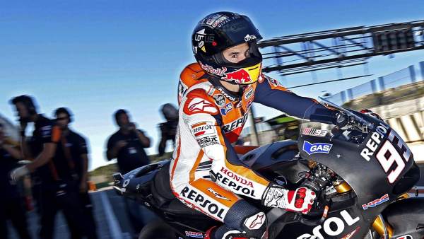 Márquez prueba la moto de la próxima temporada Márquez prueba la moto de la próxima temporada
