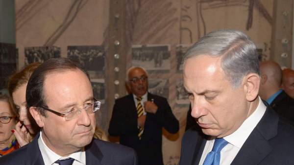 Netanyahu y Hollande Netanyahu y Hollande